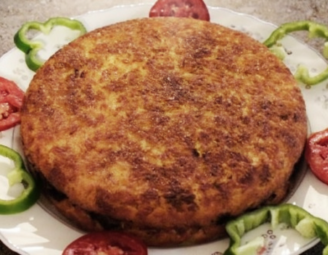 ته چین قارچ ومرغ