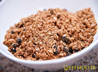 گرانولا کره بادام زمینی