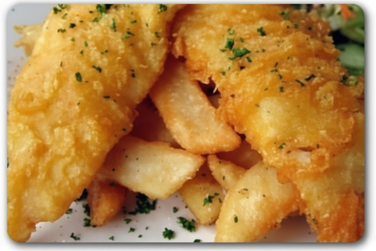 غذای محبوب انگلیسی فیش اند چیپس