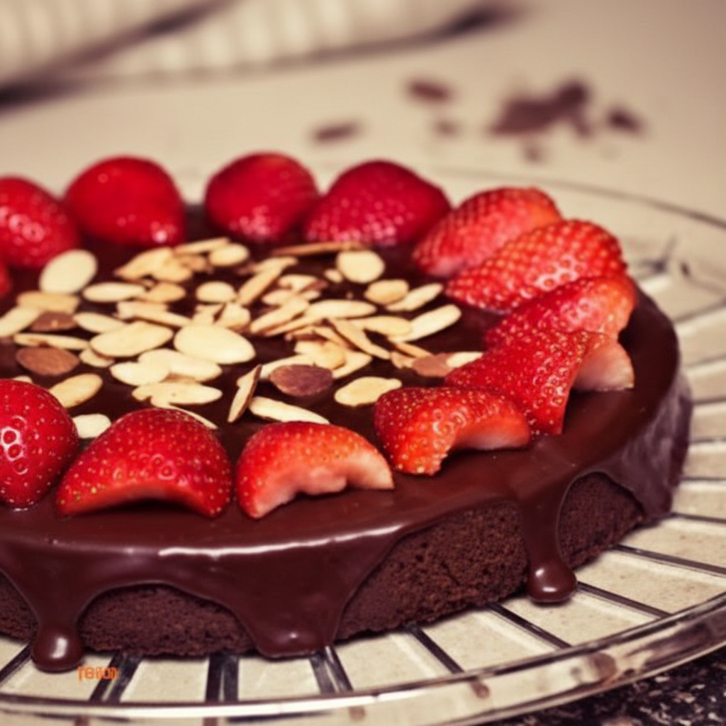 کیک کاکایویی ساده