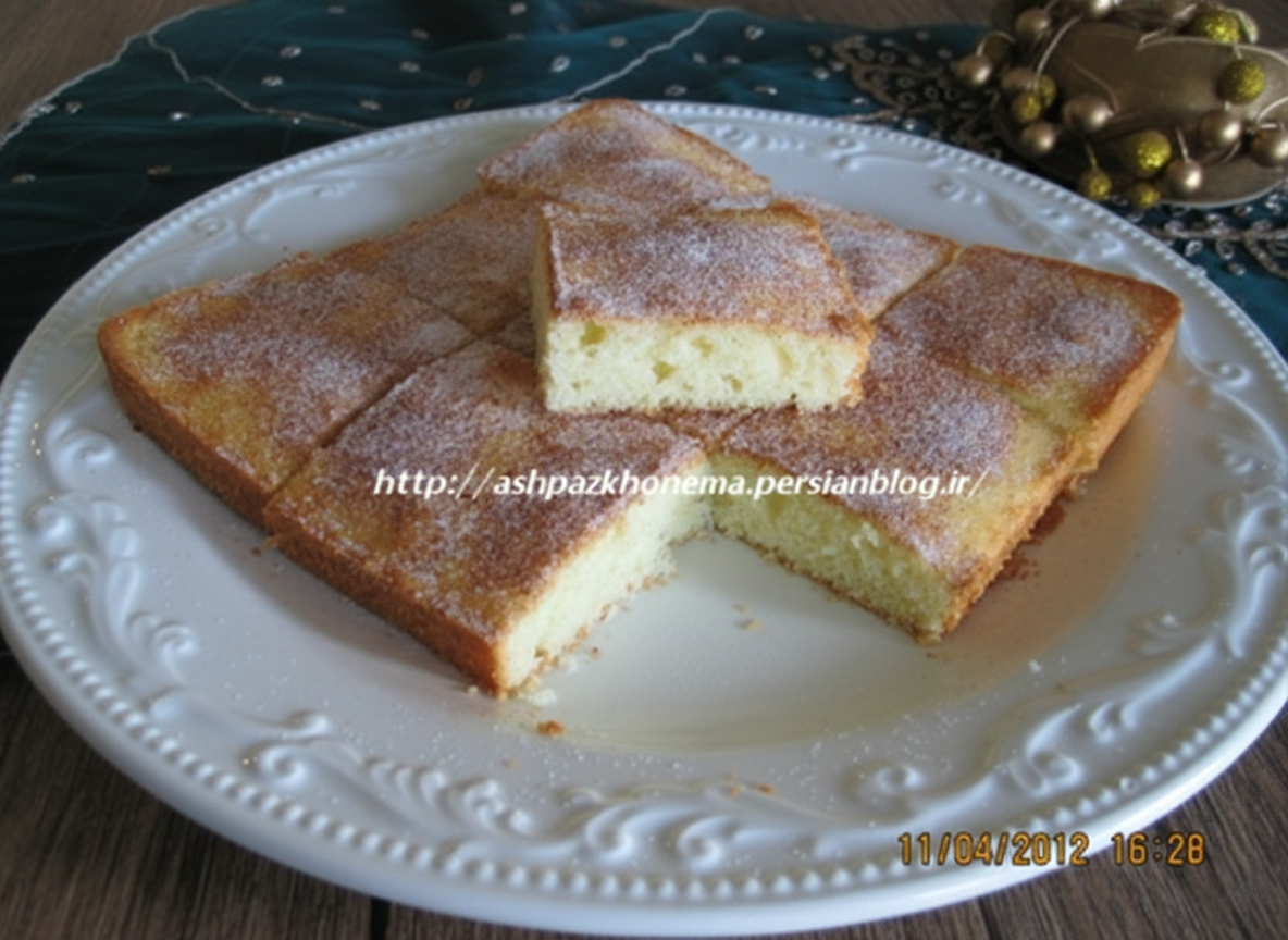کیک چای دارچینی