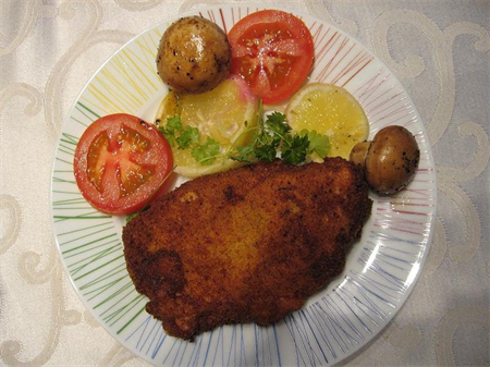 شنیتسل (شنیسل) مرغ