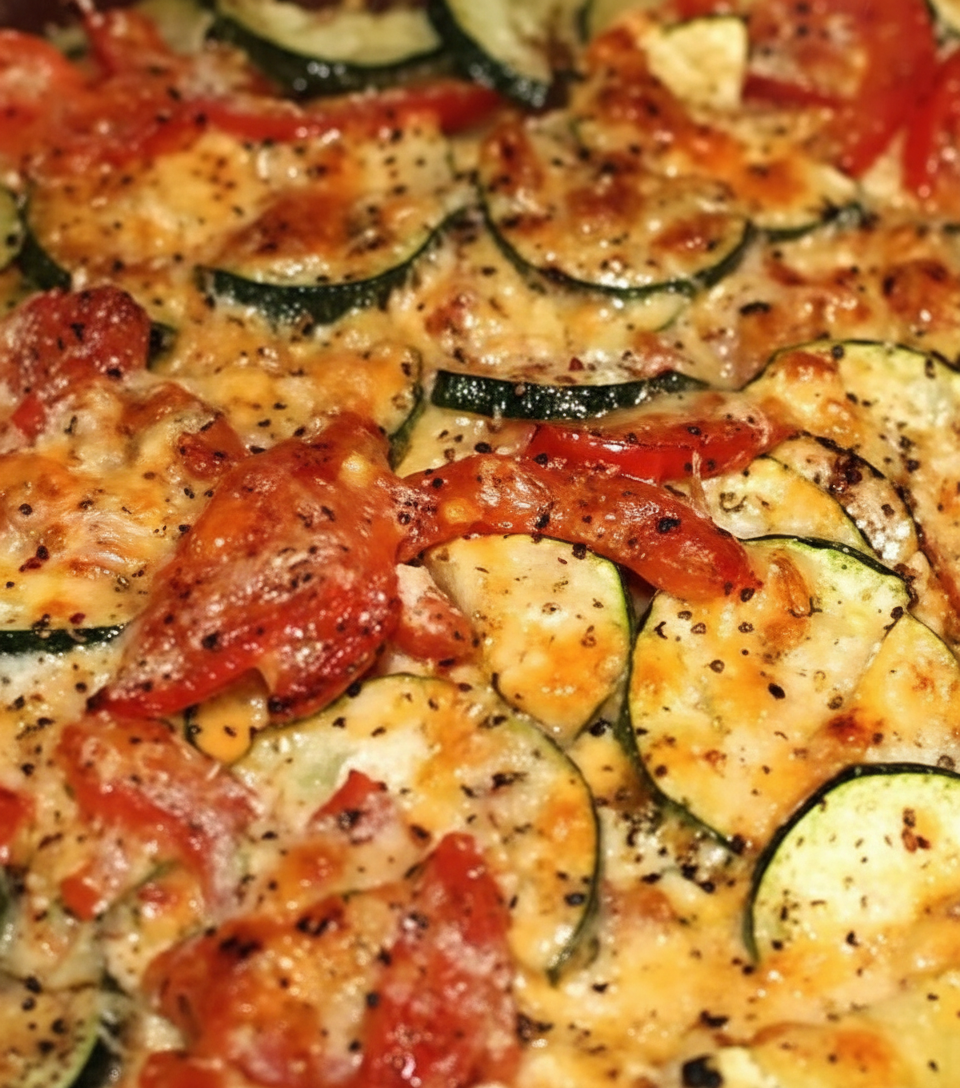 خوراک کدو و گوجه فرنگی