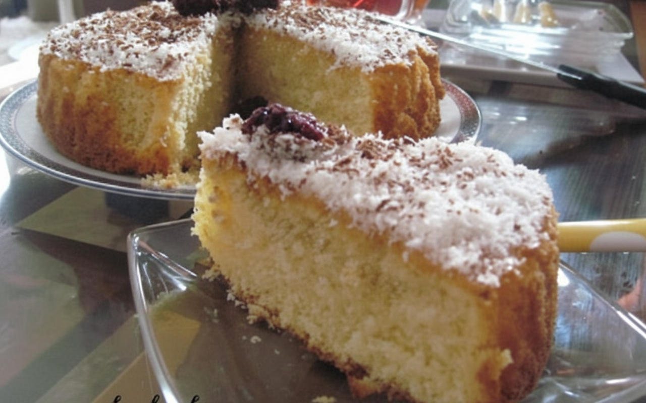 کیک نارگیلی