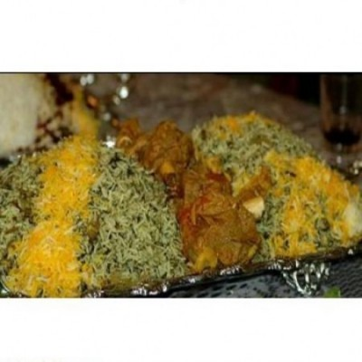 پلوشوید لوبیا با گوشت قیمه