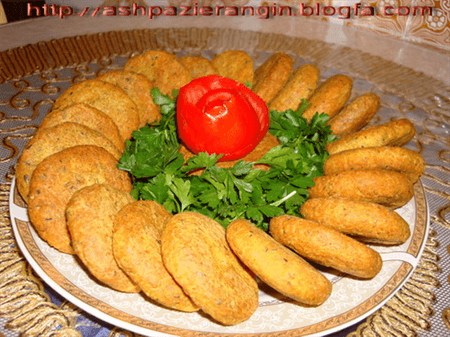 شامی کباب با گوشت مرغ