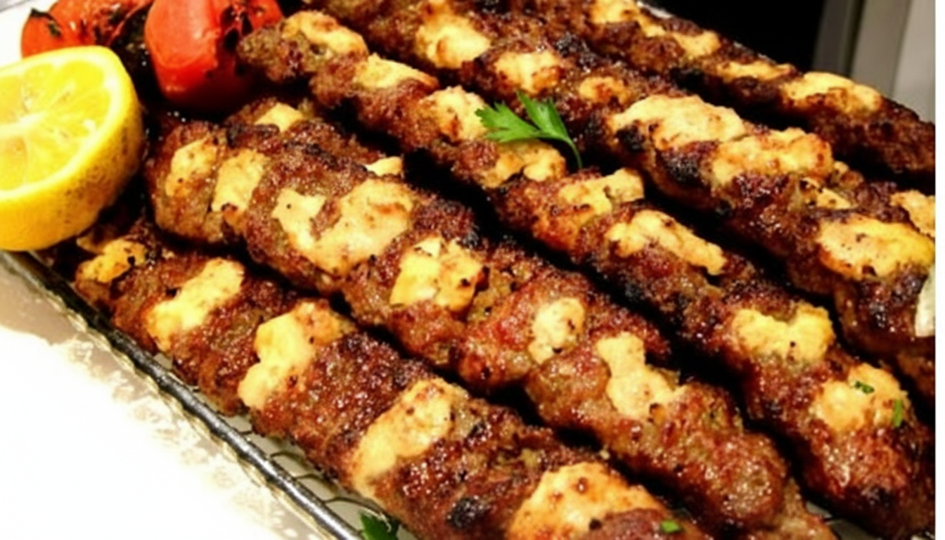 کباب کوبیده نگیندار