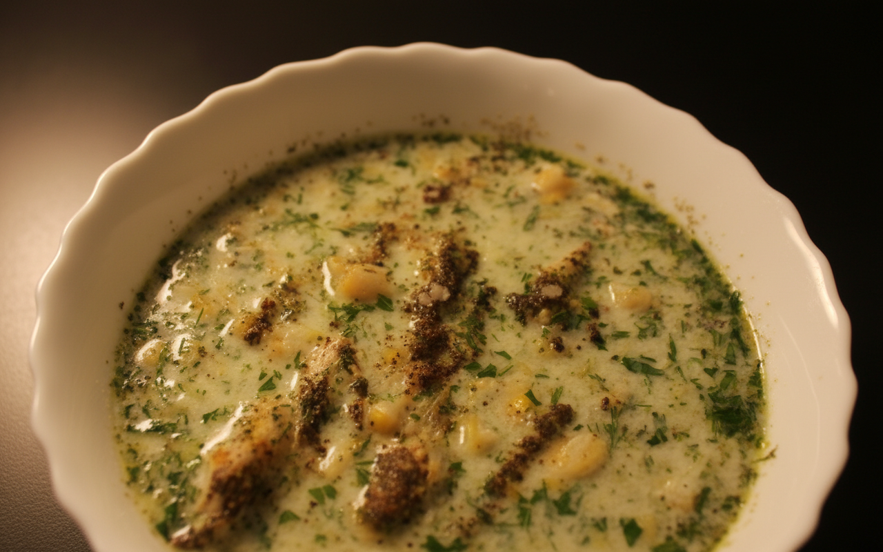 سوپ فلفل دلمه ای