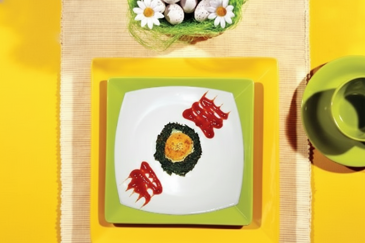 تخم مرغ در لانه