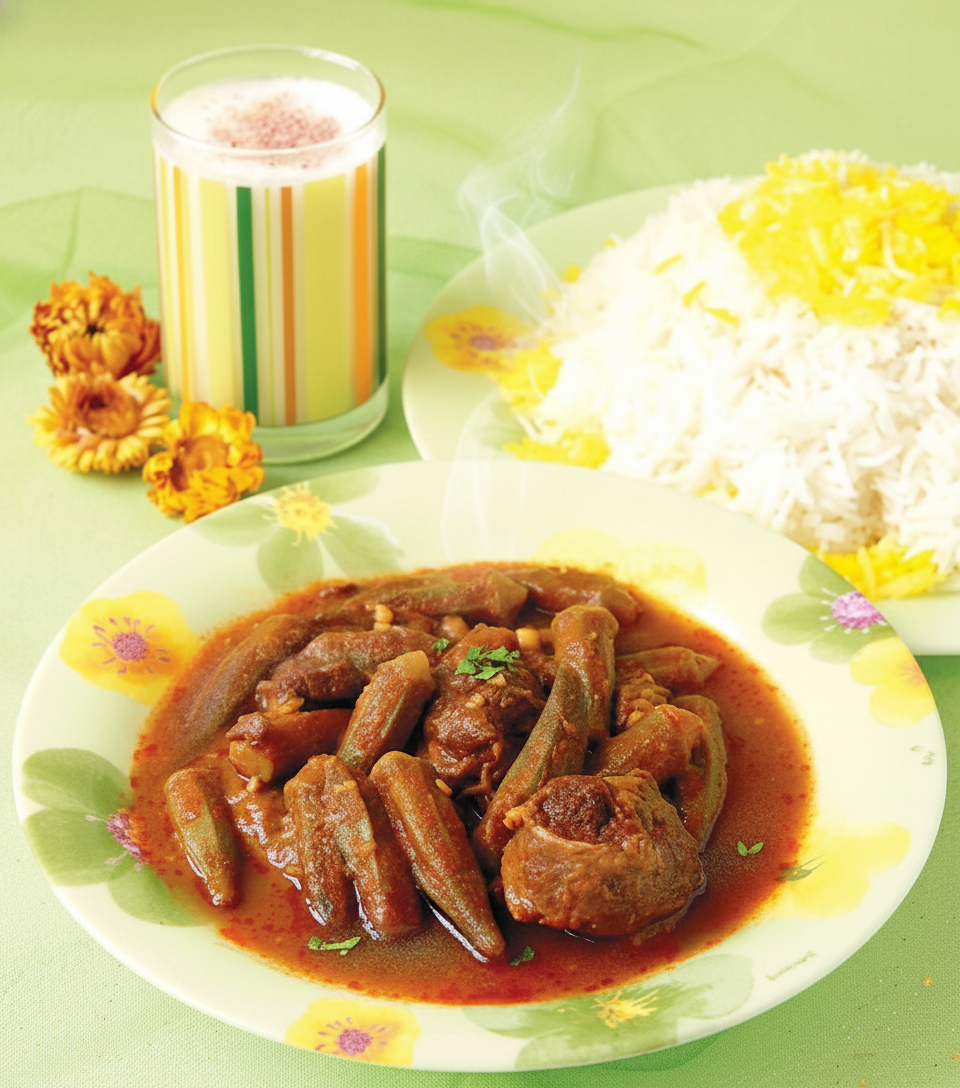 خورشت بامیه 1