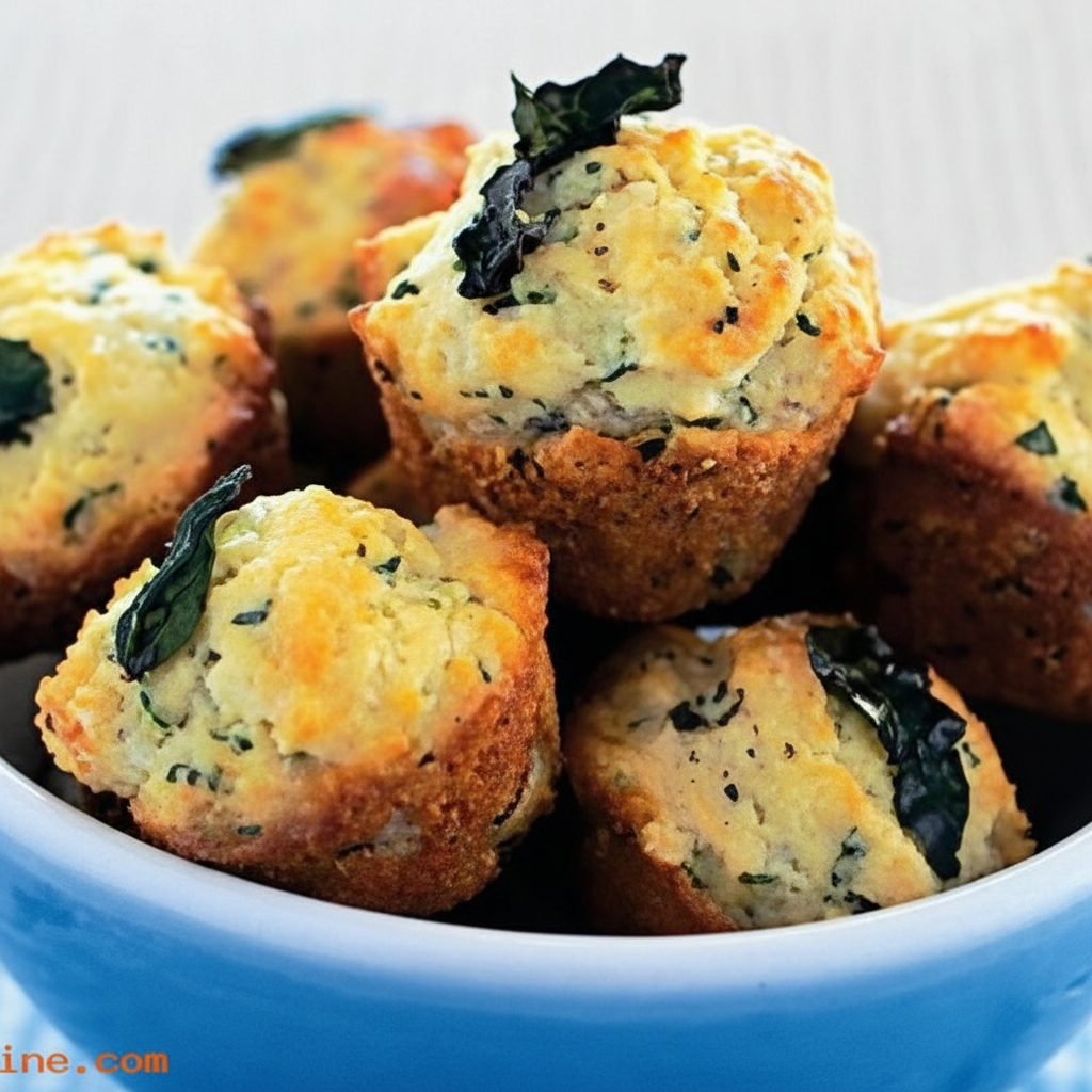 مافین ریحان با پنیرپارمیزان