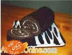 رولت شکلاتی با خامه