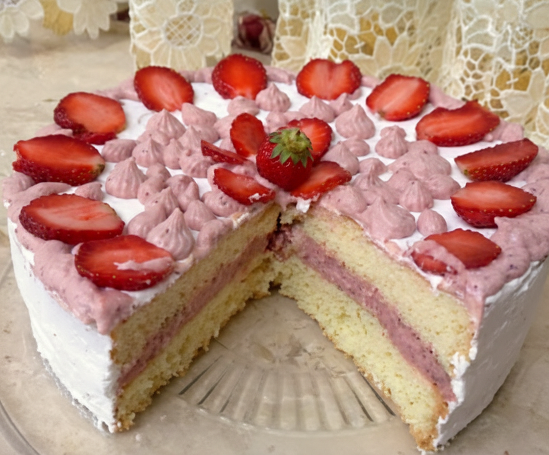 کیک میوه ای