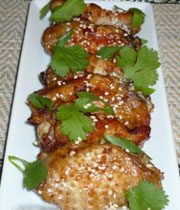 بال مرغ کنجدی شیرین