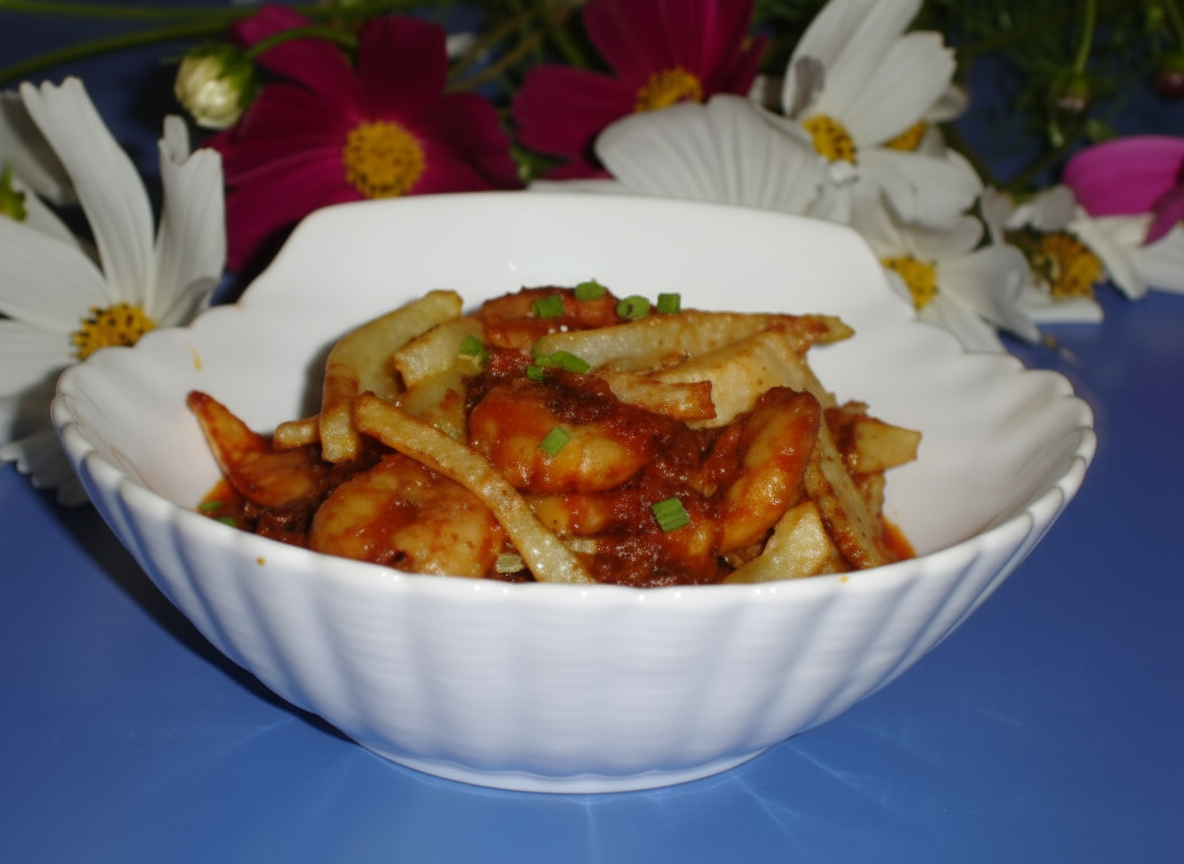 دو پیازه میگو