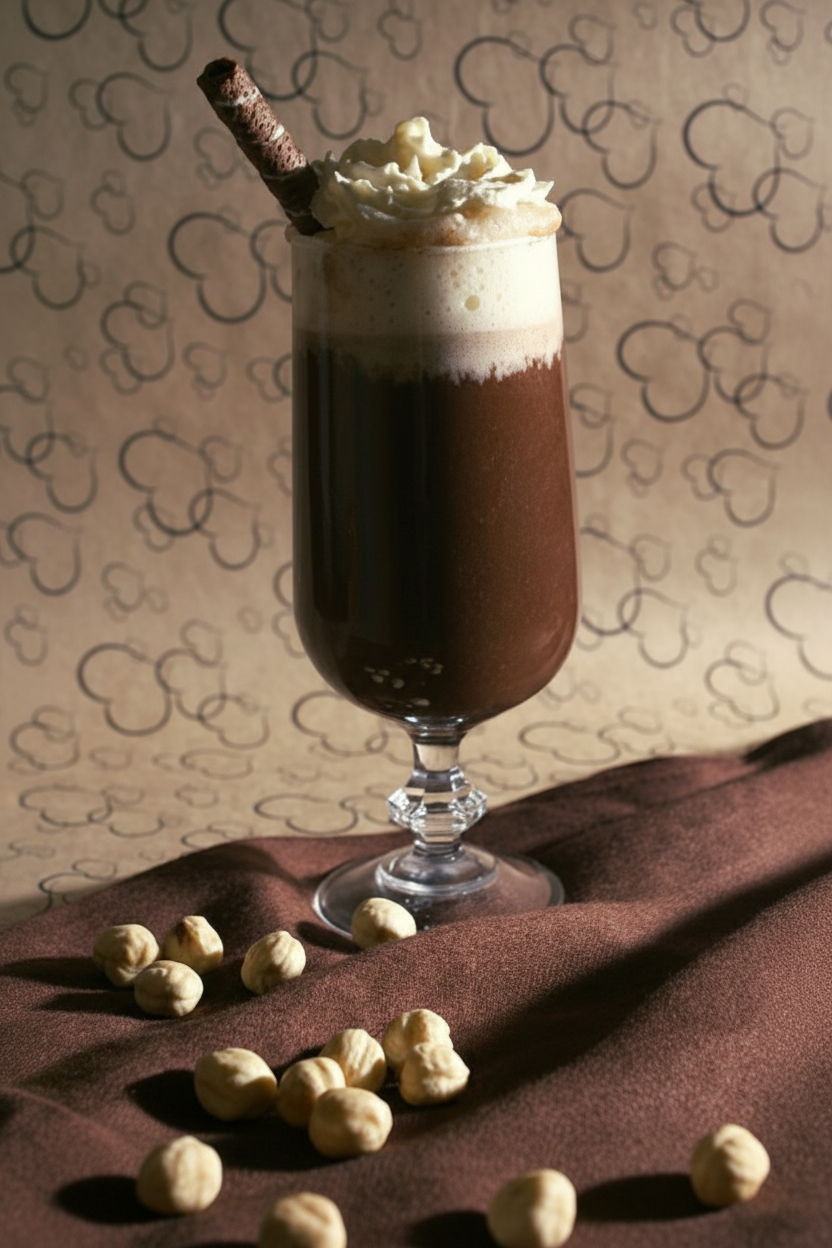 هات چاکلت فندقی