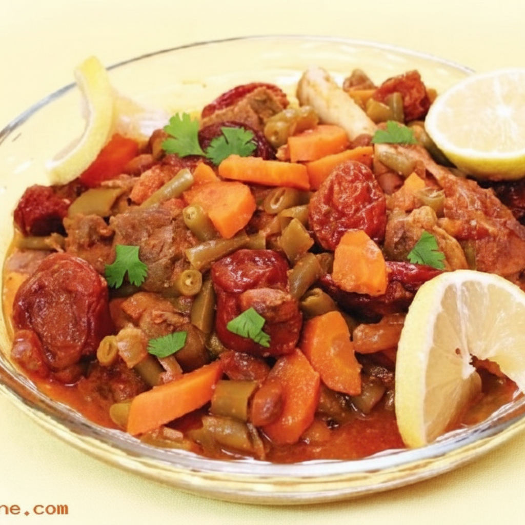 خوراک به و آلو