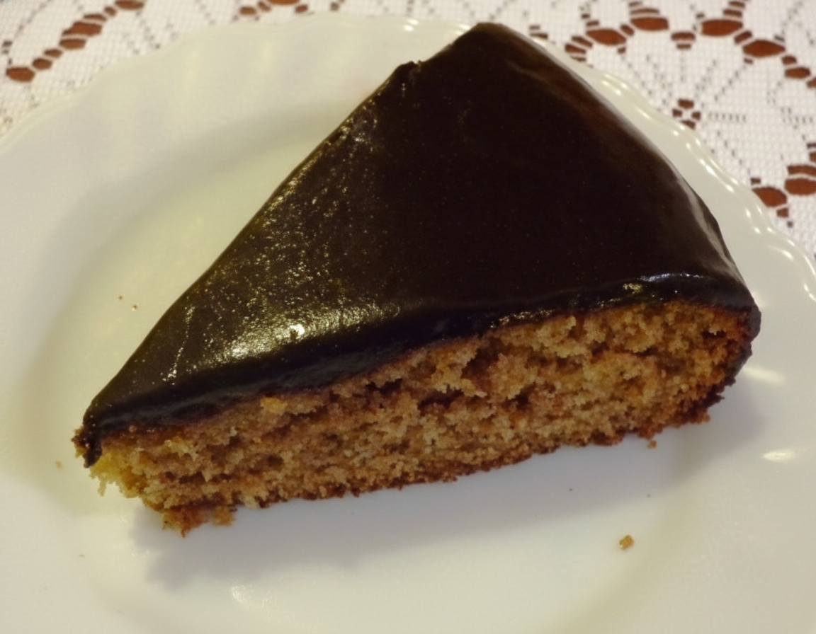 کیک موز شکلاتی