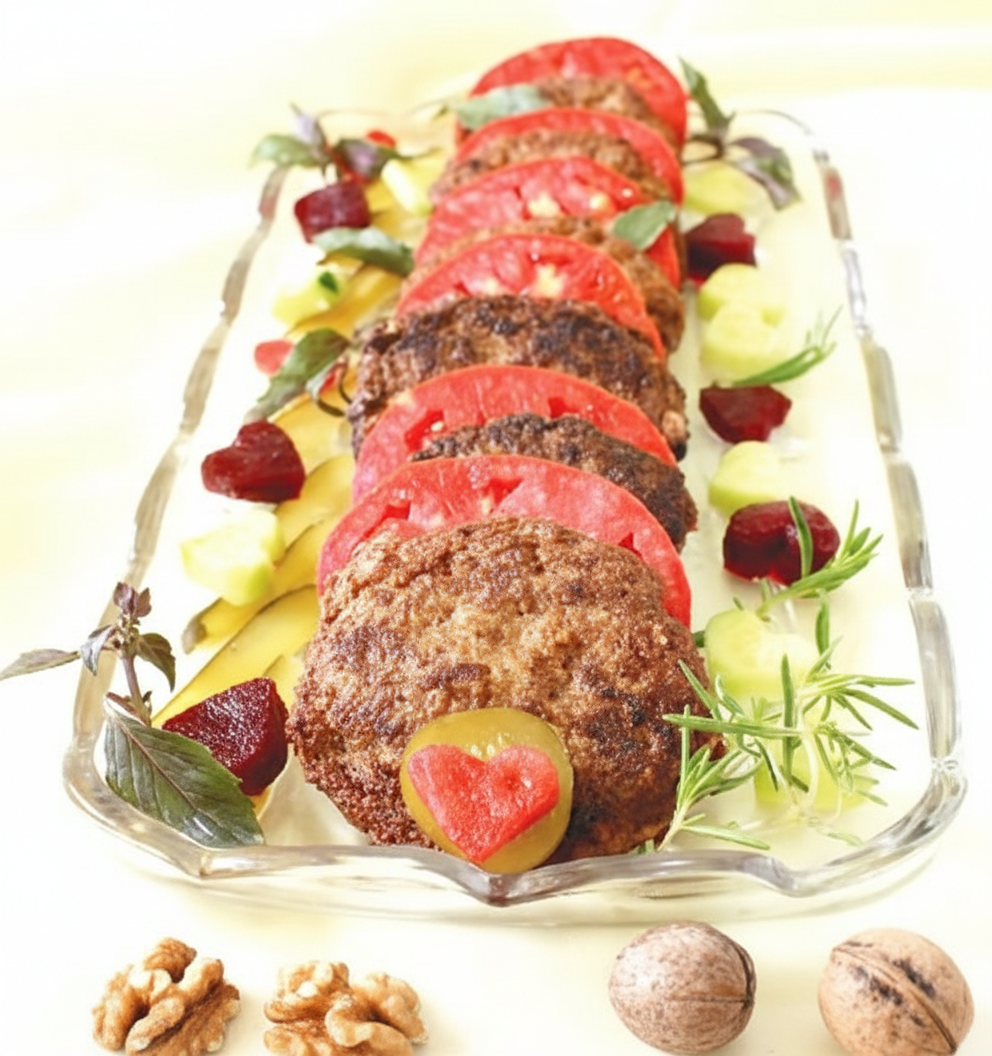 کوکو گردو و گوشت