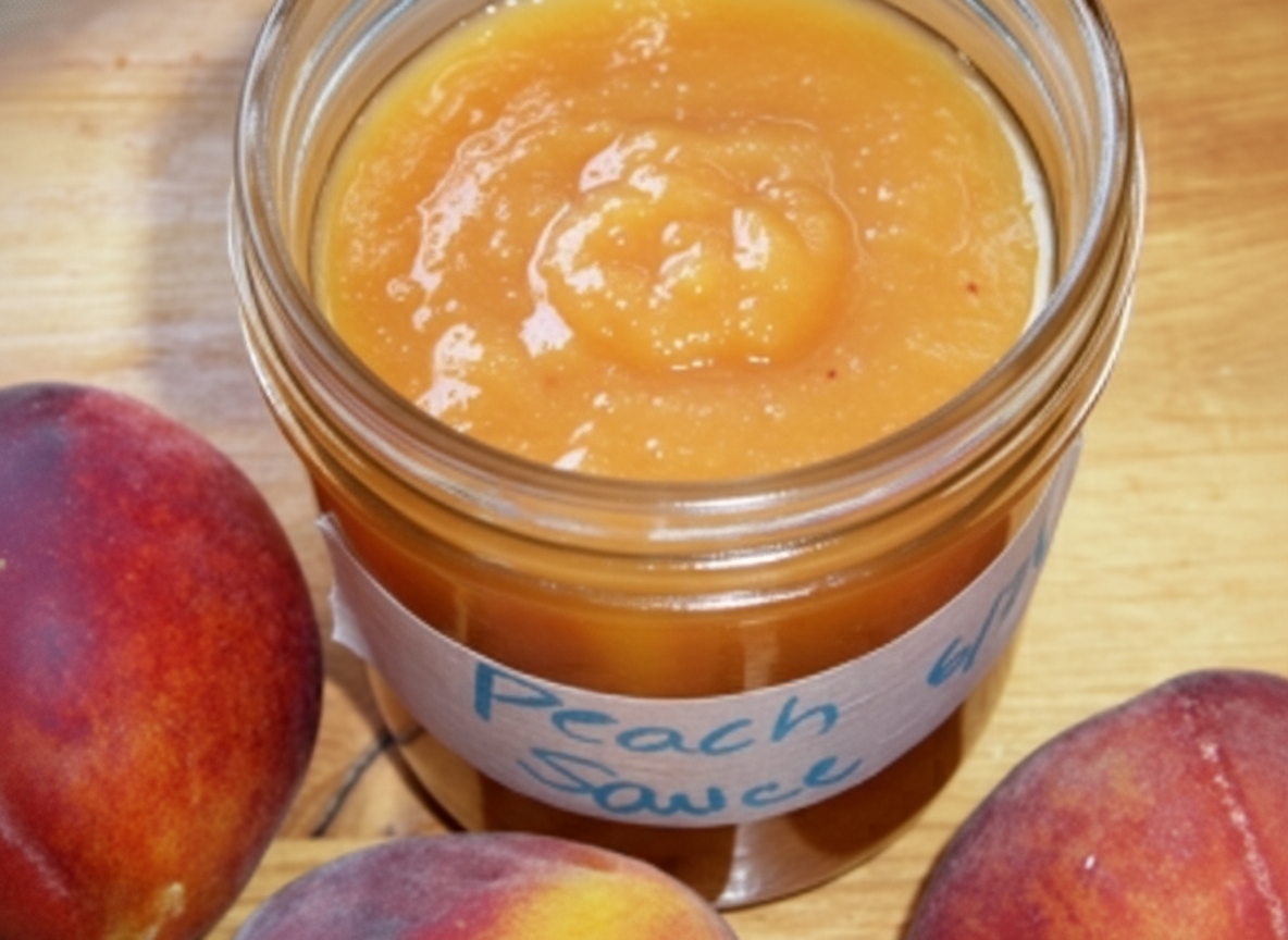 سس هلو برای روی کیک یا شیرینی