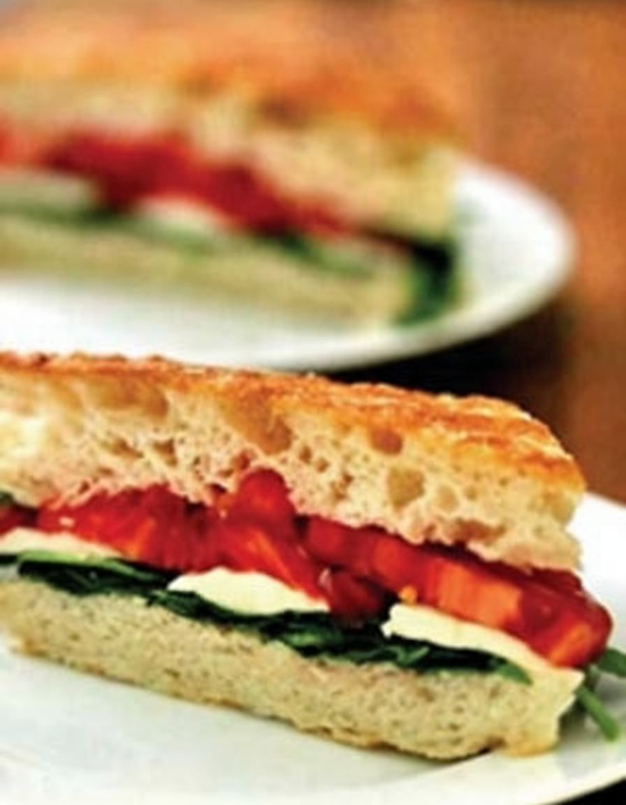 ساندویچ خوش طعم سبزیجات