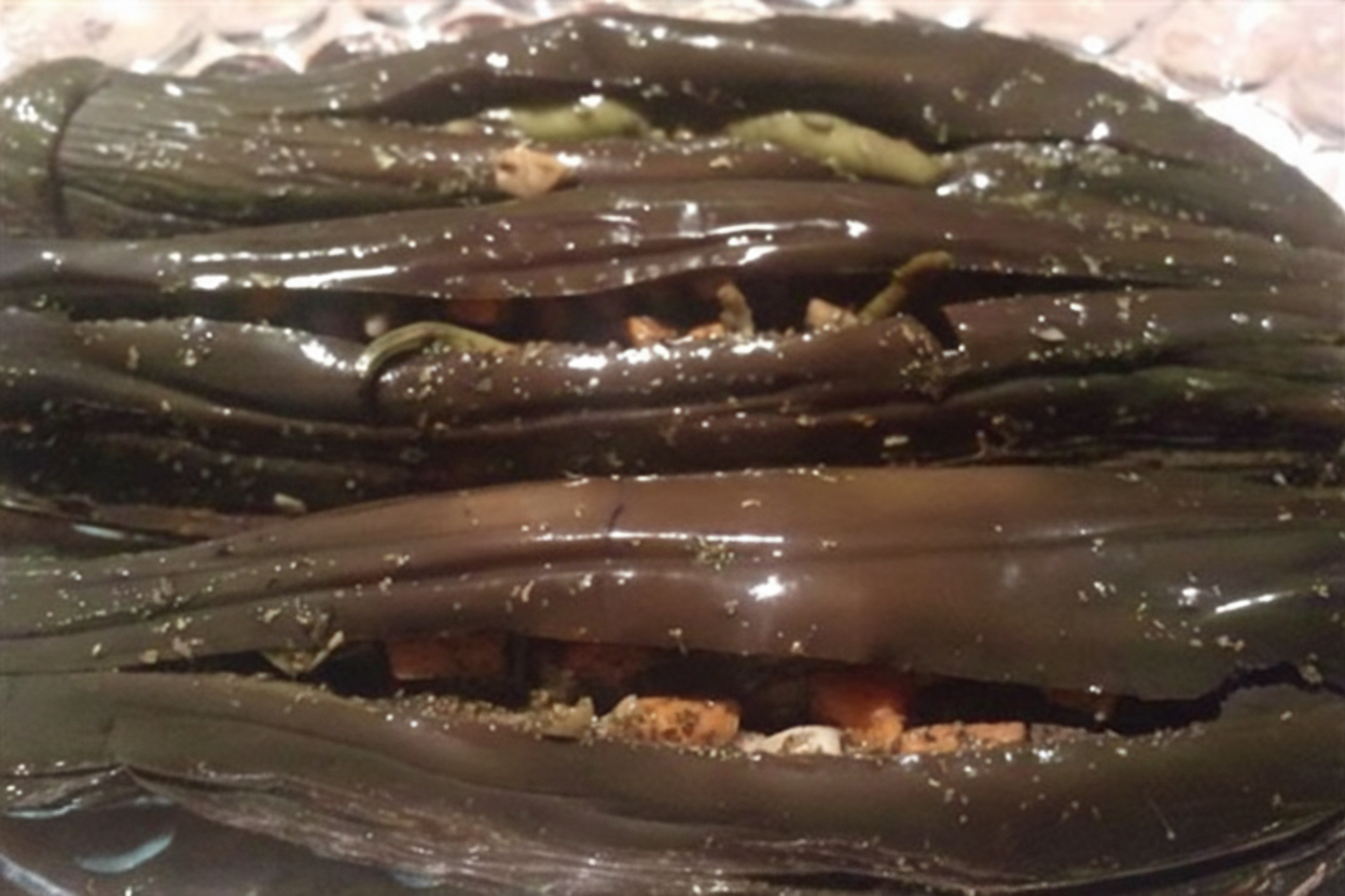 ترشی بادمجان شکم پر 2