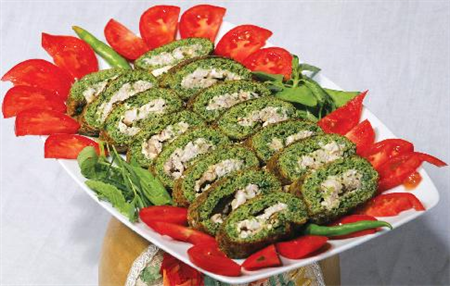 رولت سبزیجات