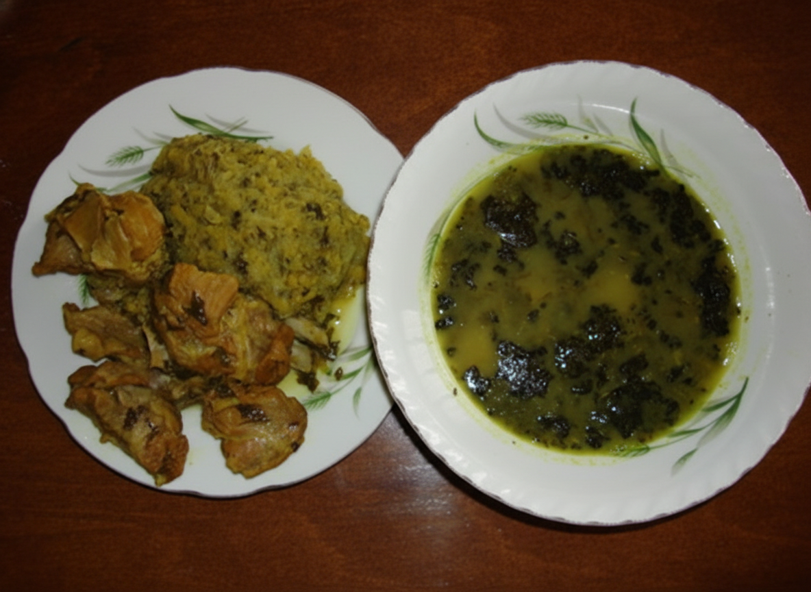 آبگوشت کلم قمری