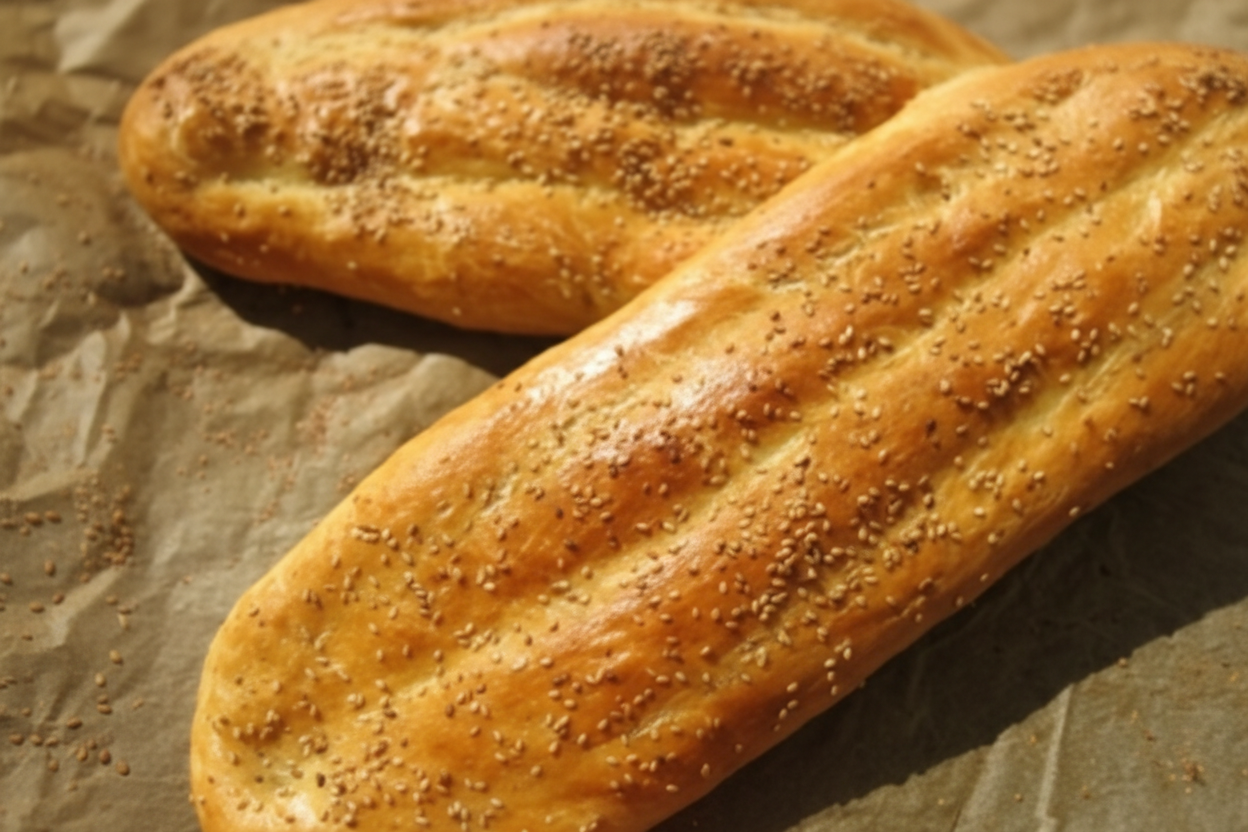 نان بربری در خانه