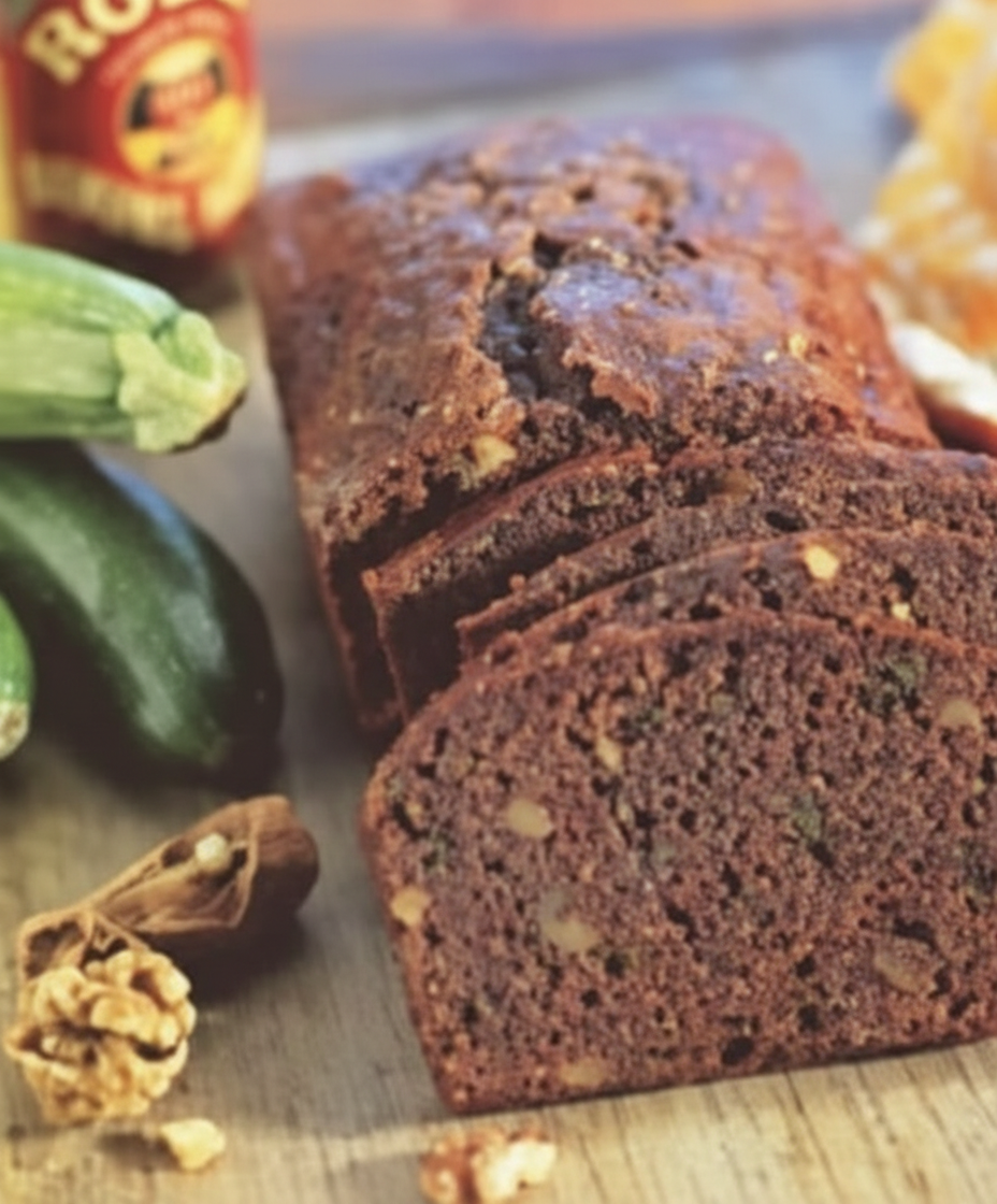 نان شکلاتی کدو