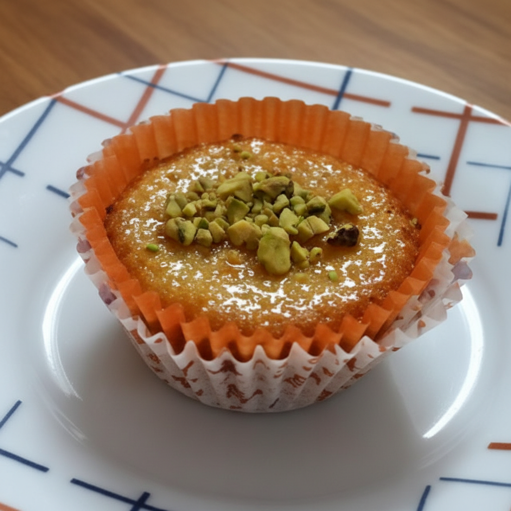 کاپ کیک بسبوسه