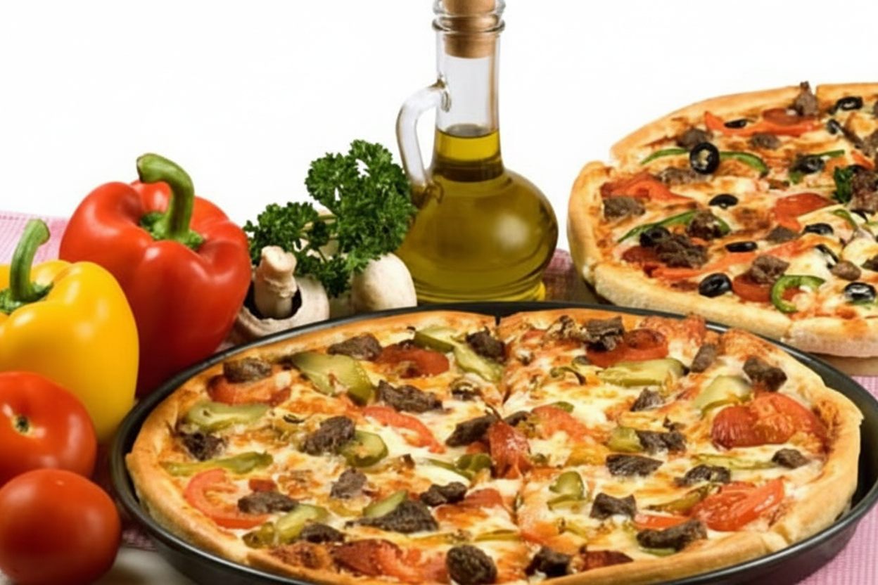 پیتزا سبزیجات