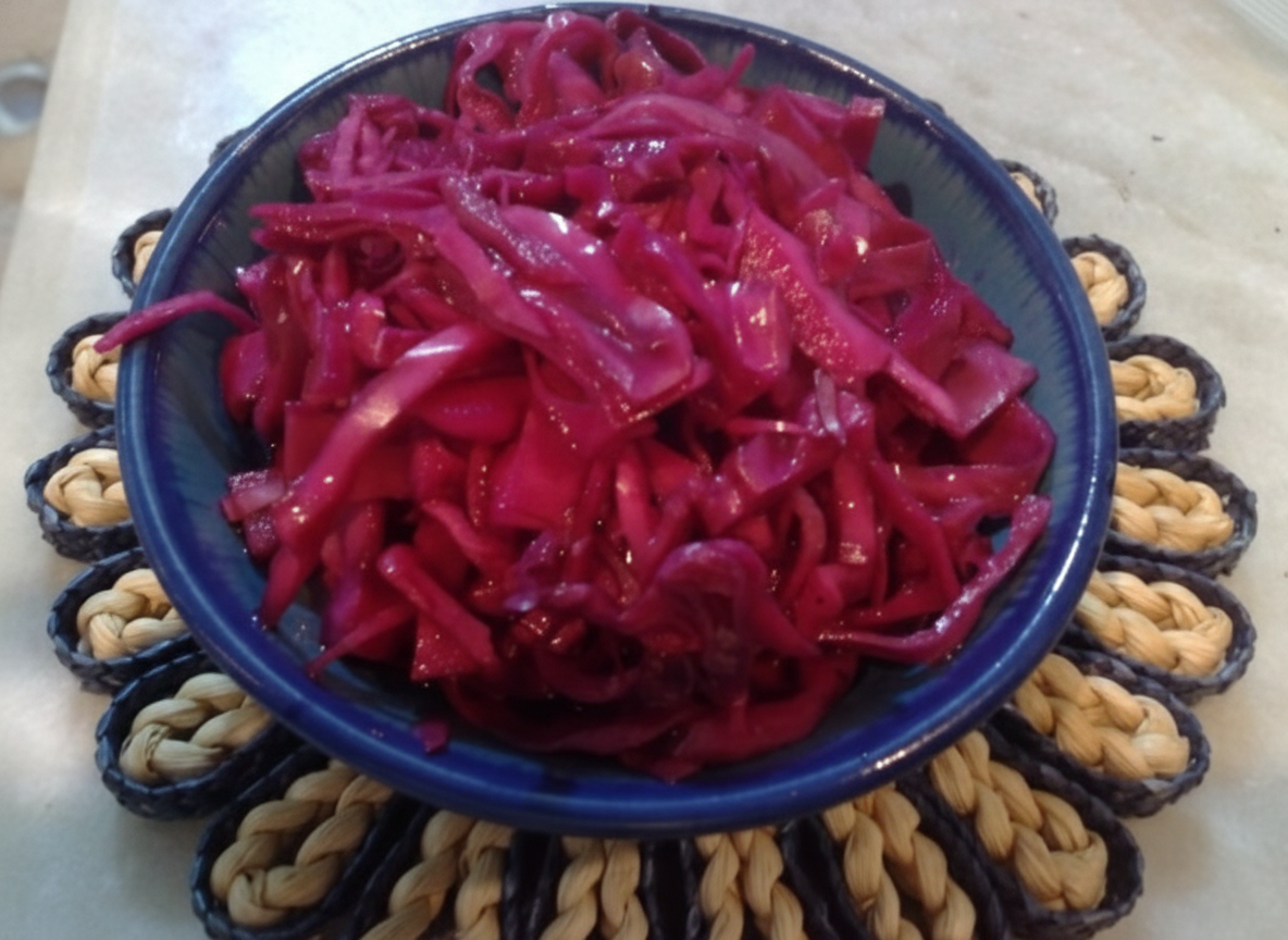 ترشی کلم برگ قرمز