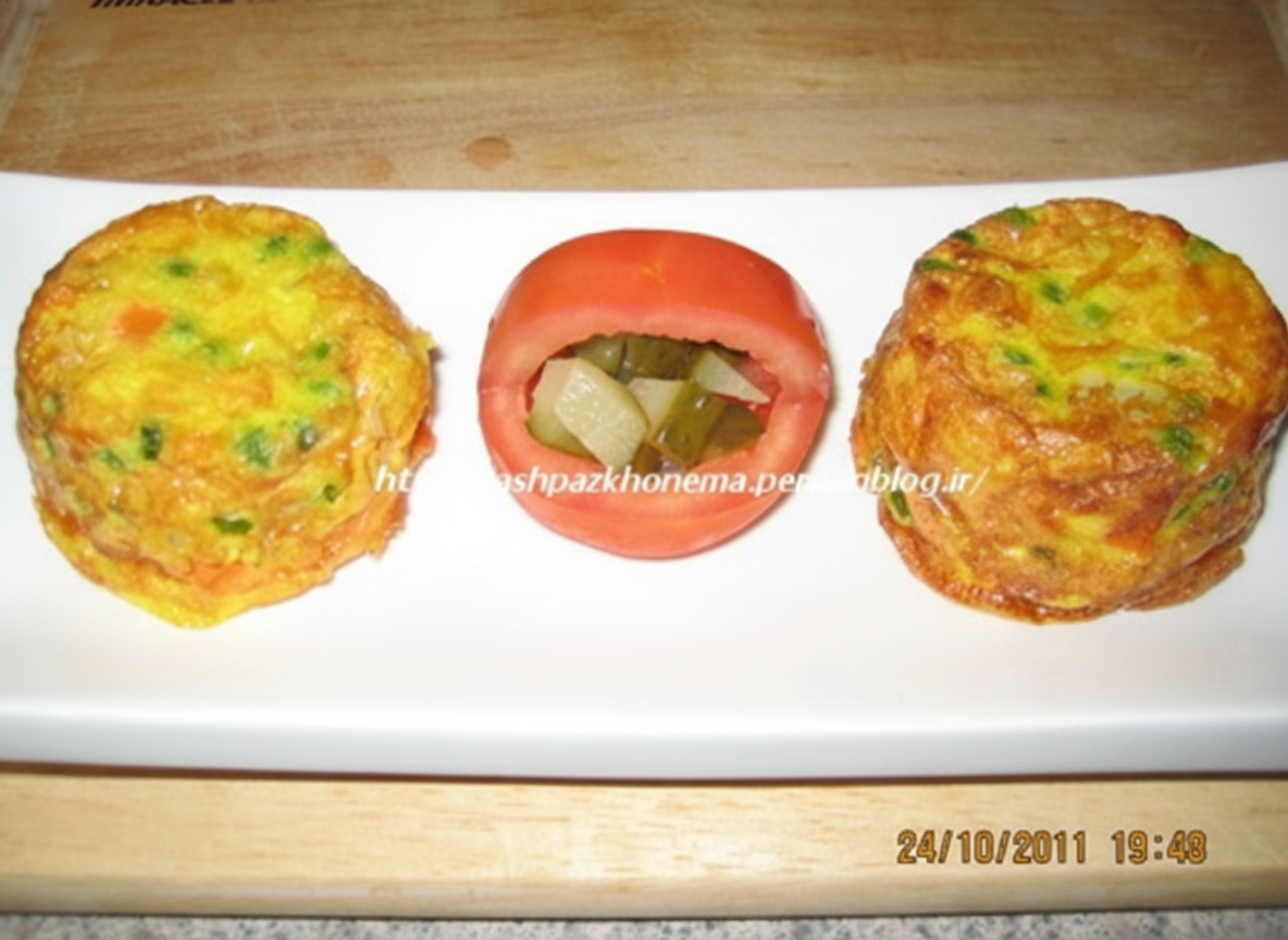 مافین سبزیجات