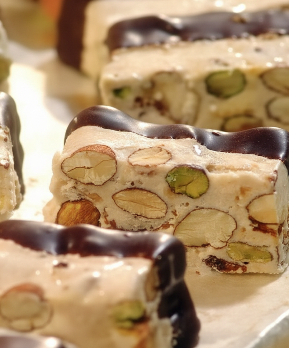 ناگت بادام و پسته