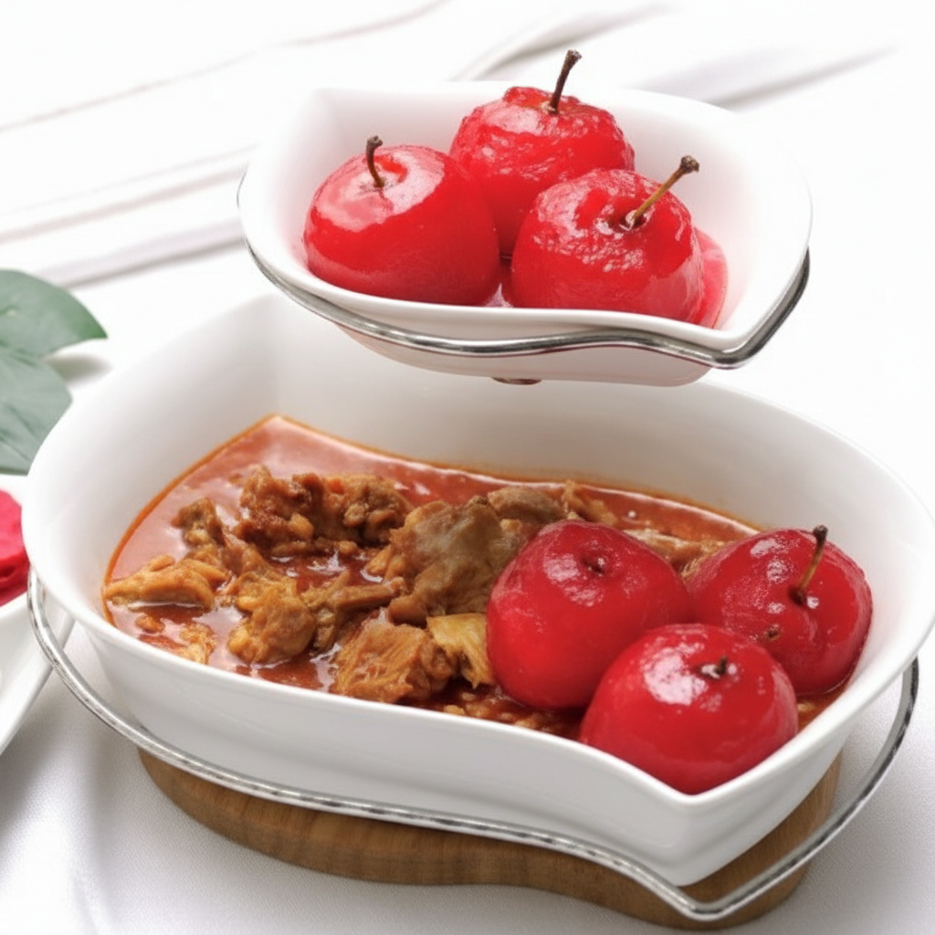 خورشت سیب سرخ