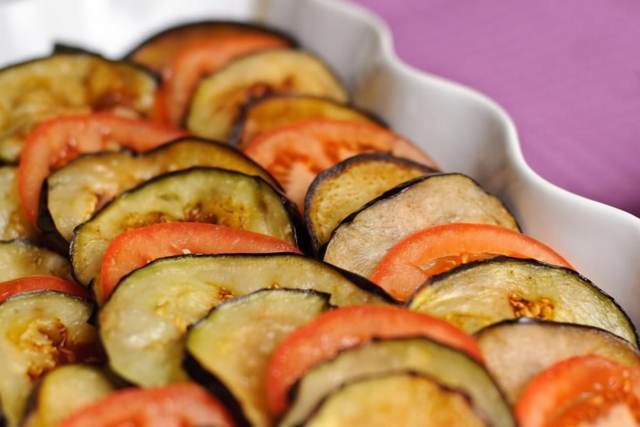 خوراک بادنجان و کدو