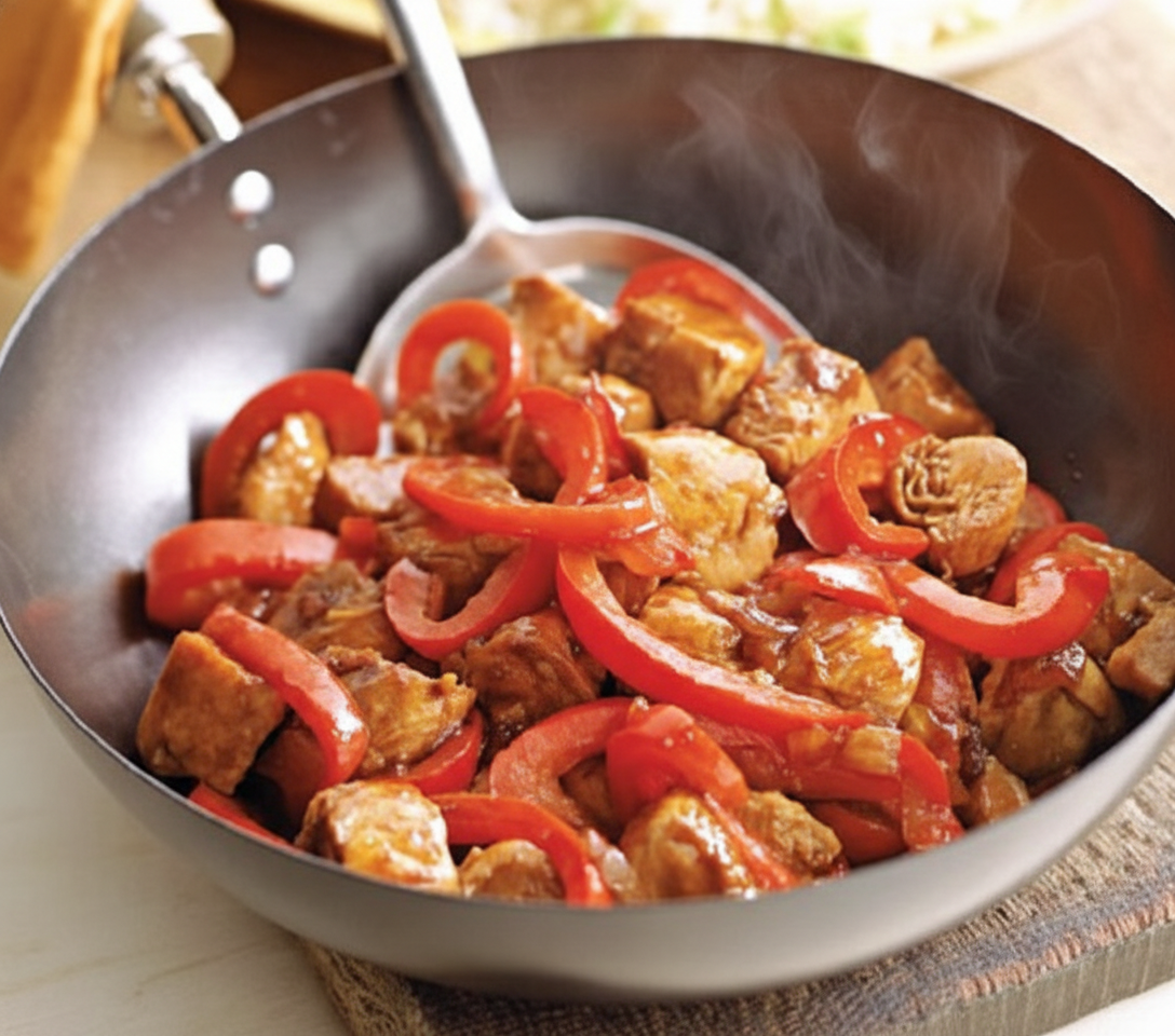 خوراک گوشت و فلفل مکزیکی