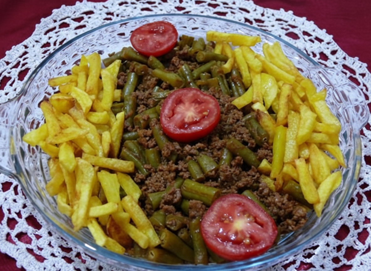 خورش لوبیا سبز