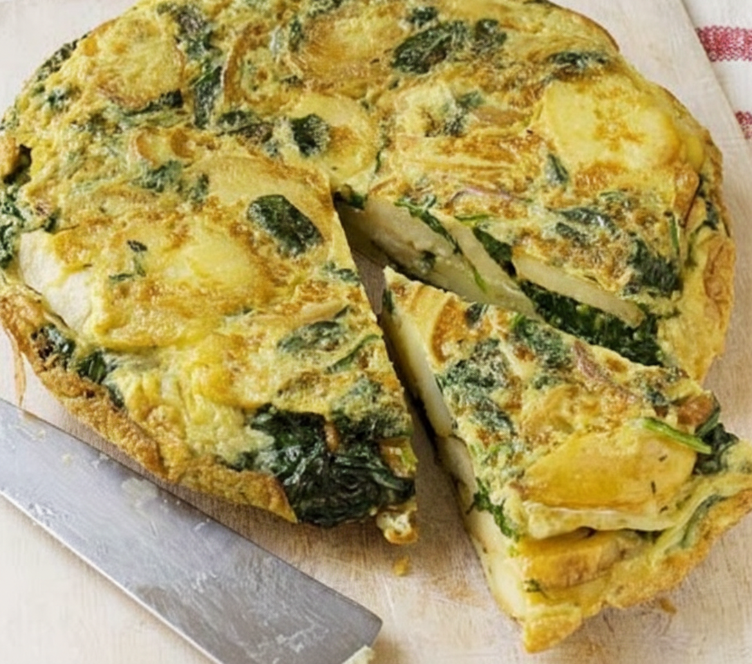 املت اسفناج اسپانیایی