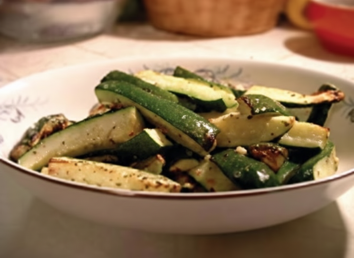 خوراک کدو و سیر