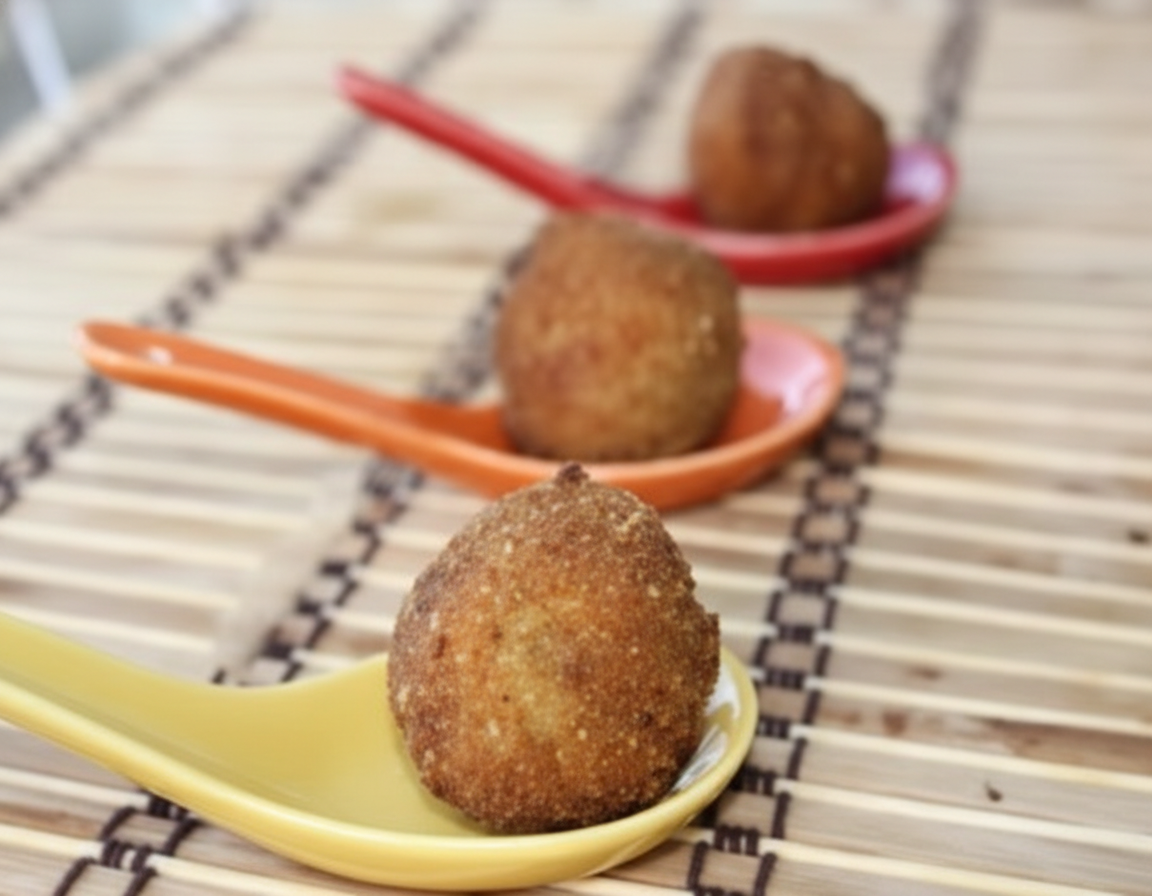 سیب زمینی توپی شکم پر