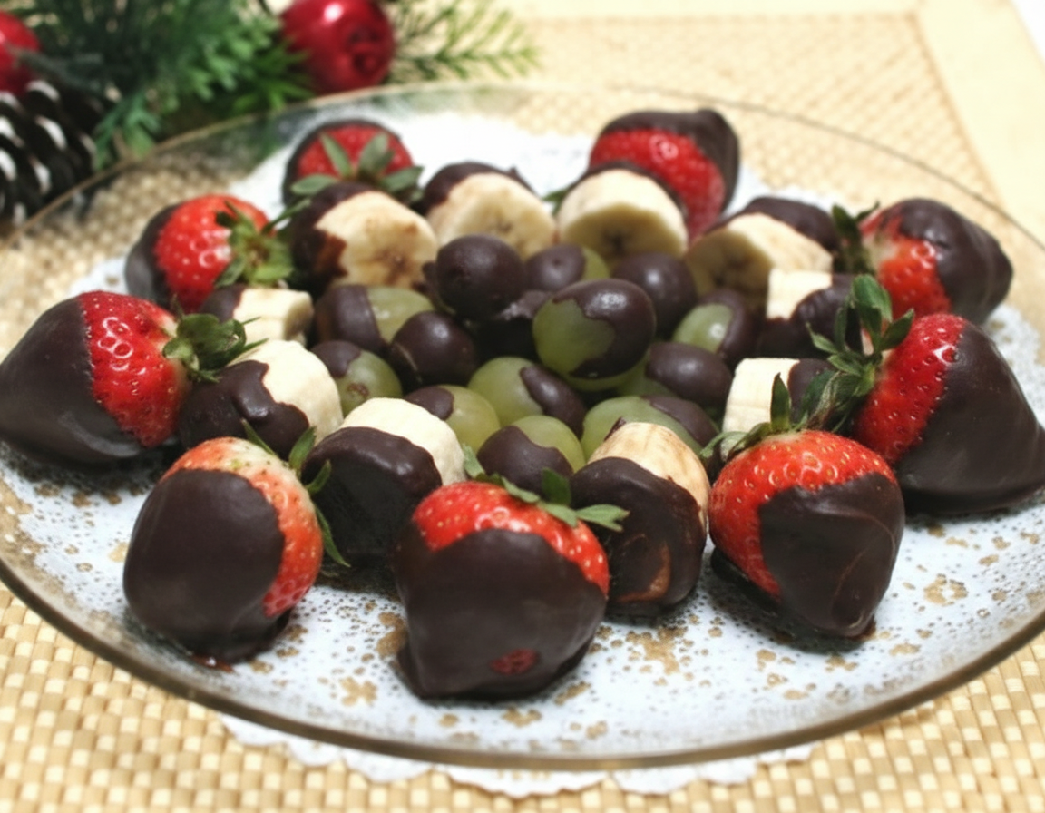 میوه های شکلاتی