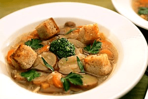 سوپ ایتالیایی گیاهی