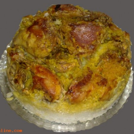 مرغ ته قابلمه