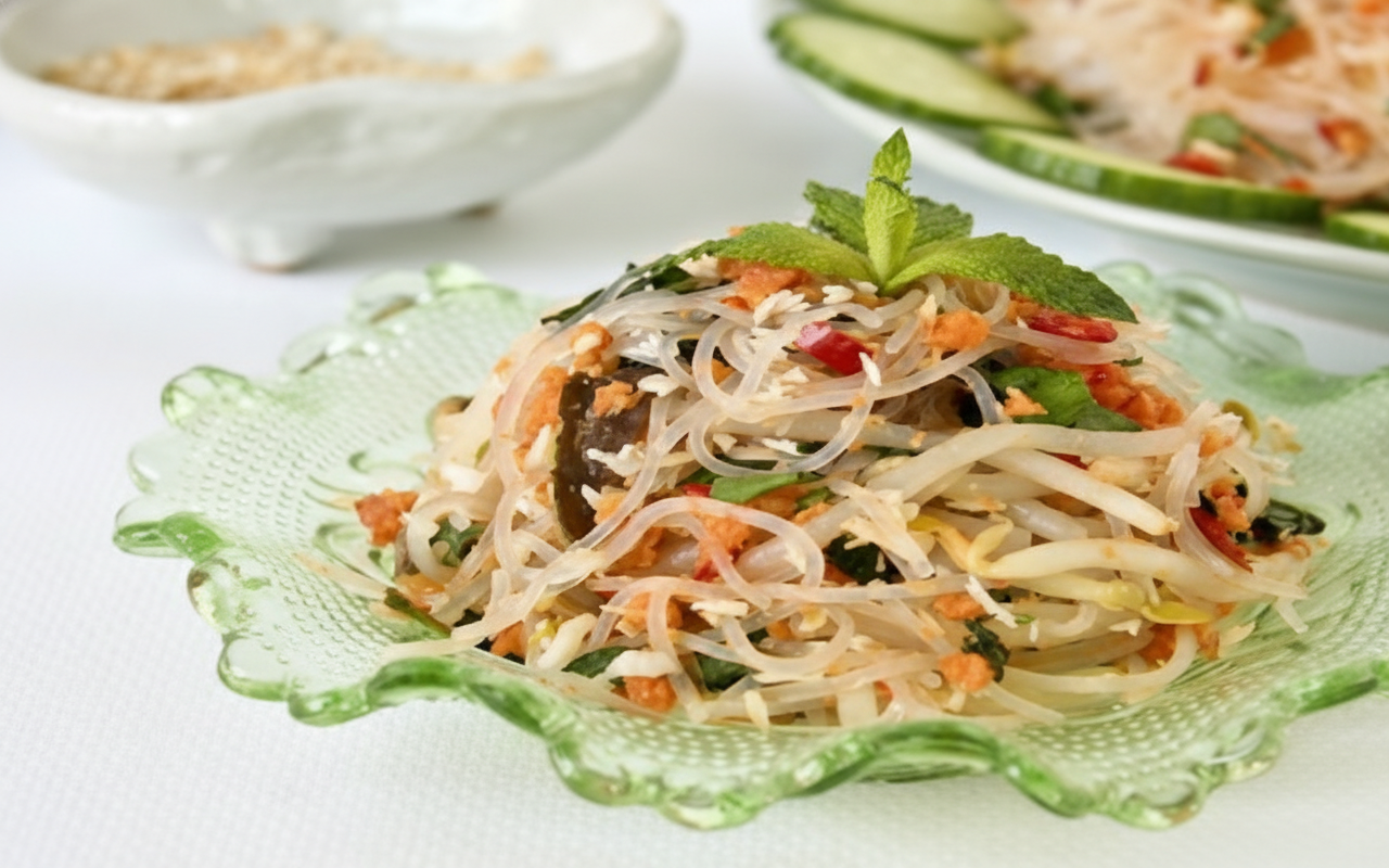 سالاد ورمیشل برنج