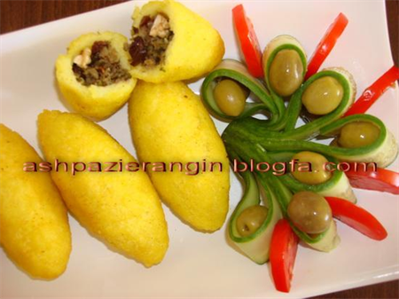 کبه غذای عربی