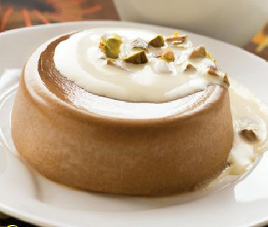 پاناکوتای شکلاتی با سس پسته