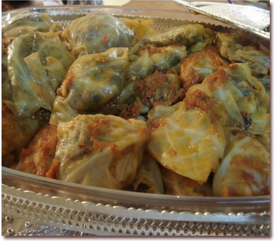 دلمه کلم برگ