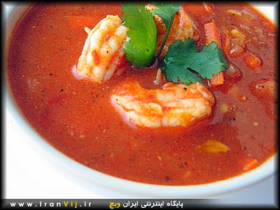 خورش میگو ساده